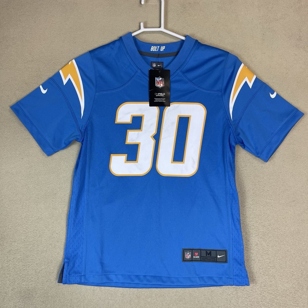 Nike Los Angeles Chargers Austin Ekeler‎ #30 On Field Jersey Youth M 10/12  Blue